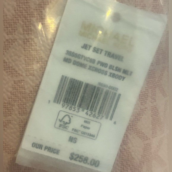 NEW Michael Kors Jet Set Travel Medium Dome Crossbody bag, NWT - $258 MSRP - Picture 3 of 14